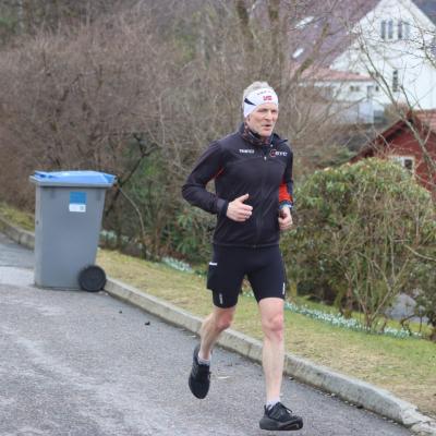Maratonløper i Maratonkarusellen 2023