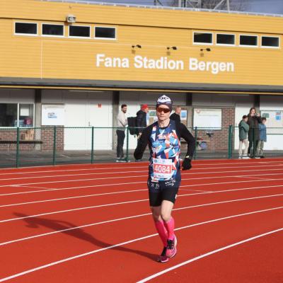 Maratonløper i Maratonkarusellen 2023