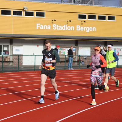 Maratonløper i Maratonkarusellen 2023