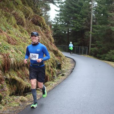 Maratonløper i Maratonkarusellen 2023