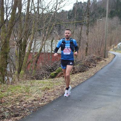 Maratonløper i Maratonkarusellen 2023