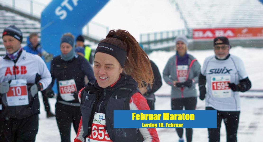 Løp 2 Februar Maraton