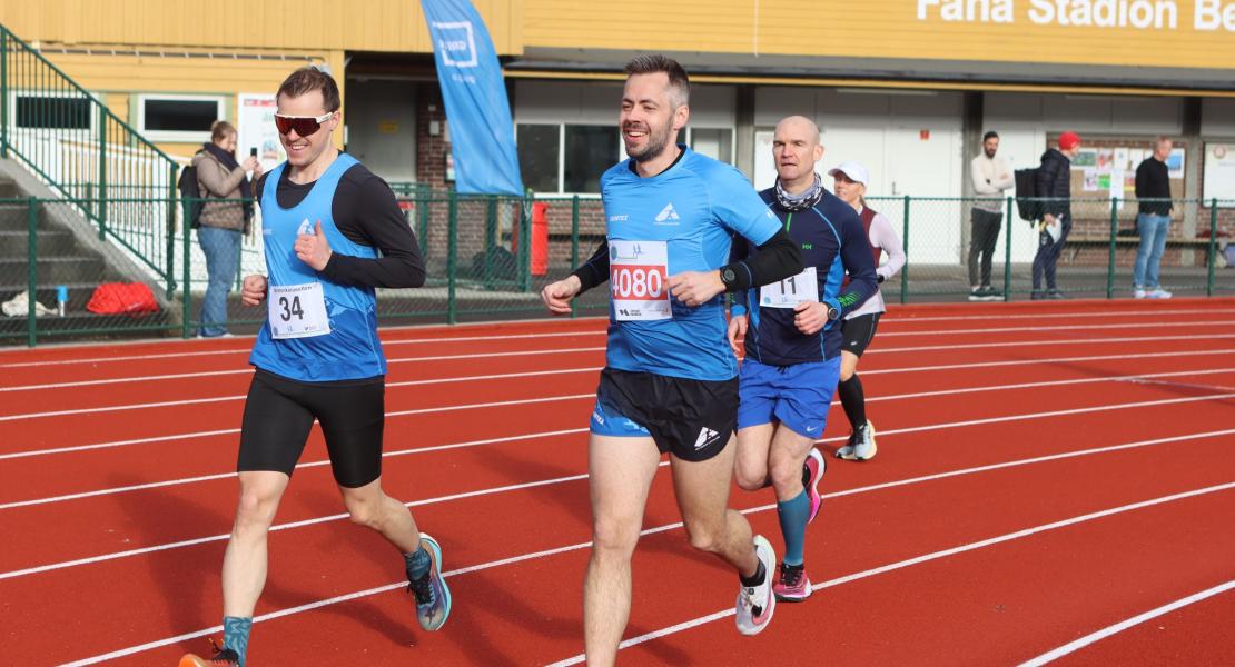 Maratonløper i Maratonkarusellen 2023