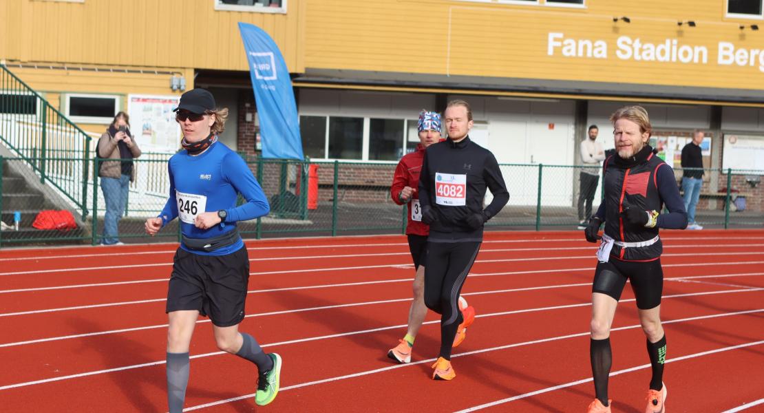 Maratonløper i Maratonkarusellen 2023