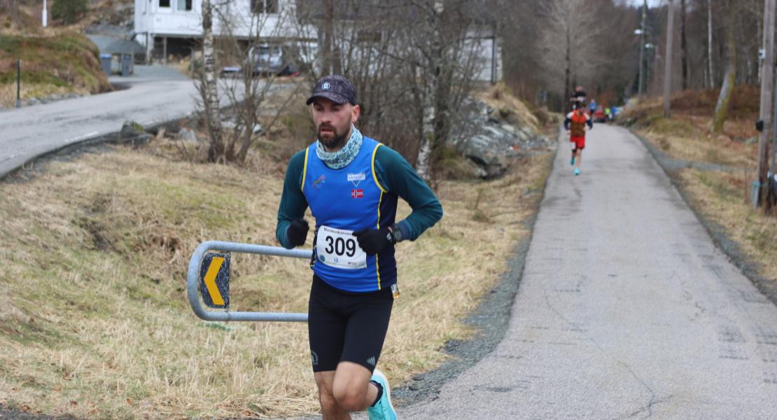 Maratonløper i Maratonkarusellen 2023