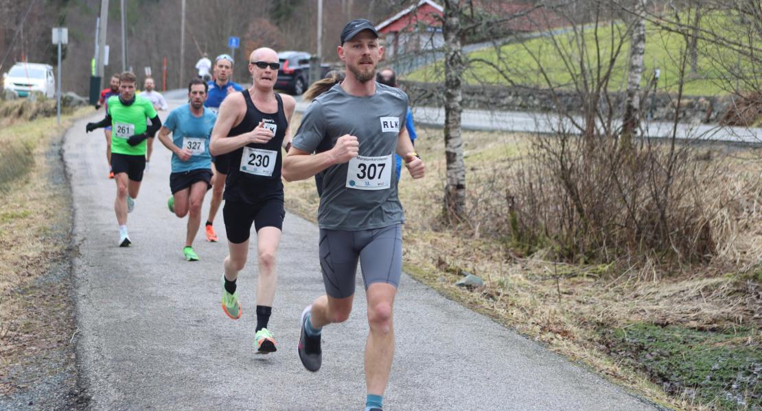 Maratonløper i Maratonkarusellen 2023