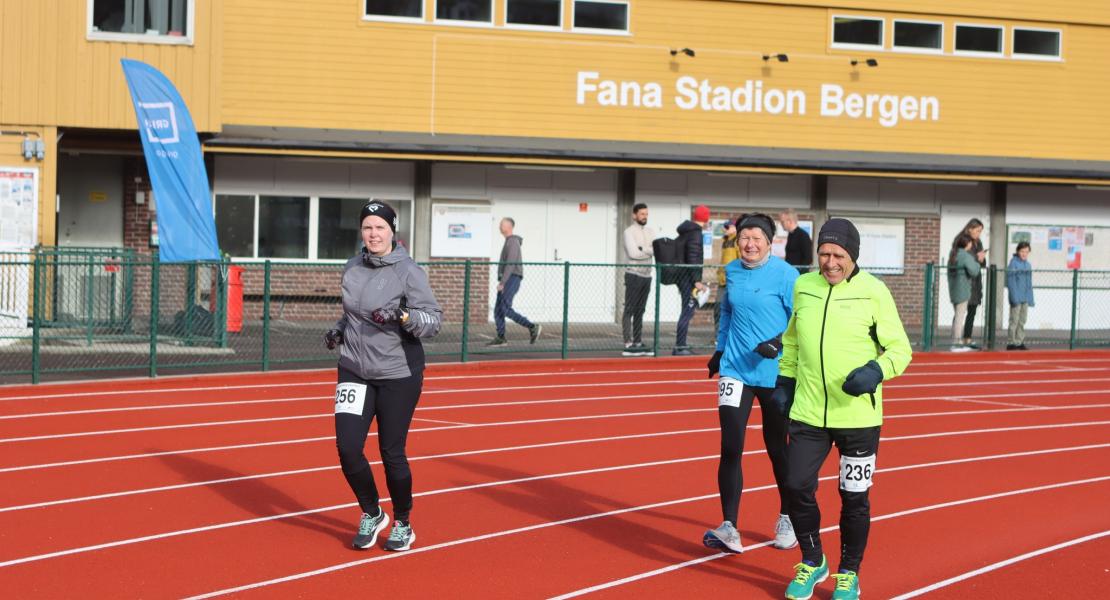 Maratonløper i Maratonkarusellen 2023