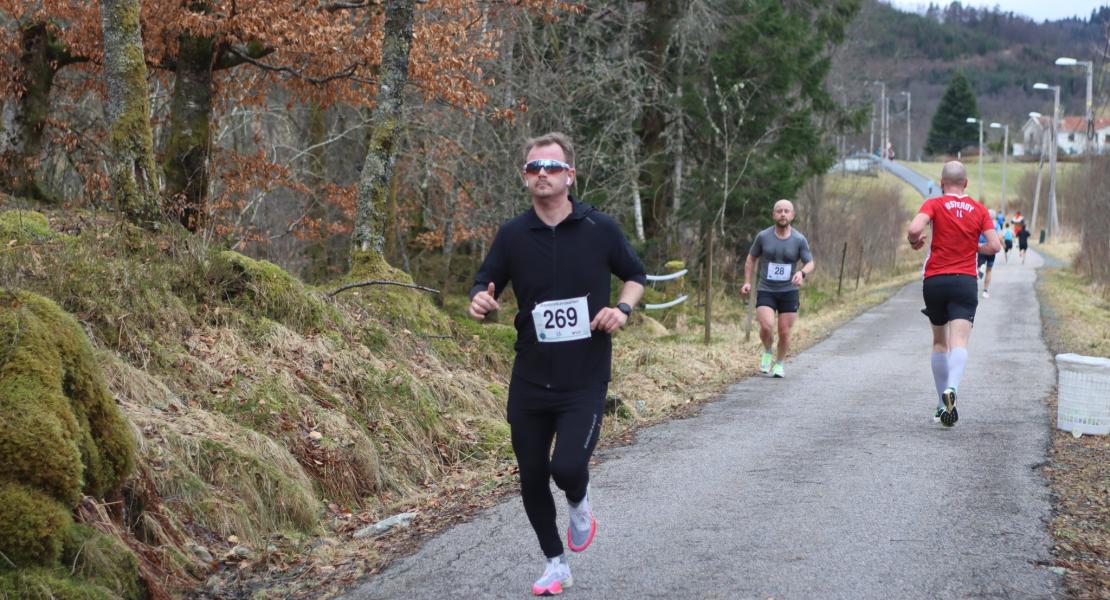 Maratonløper i Maratonkarusellen 2023