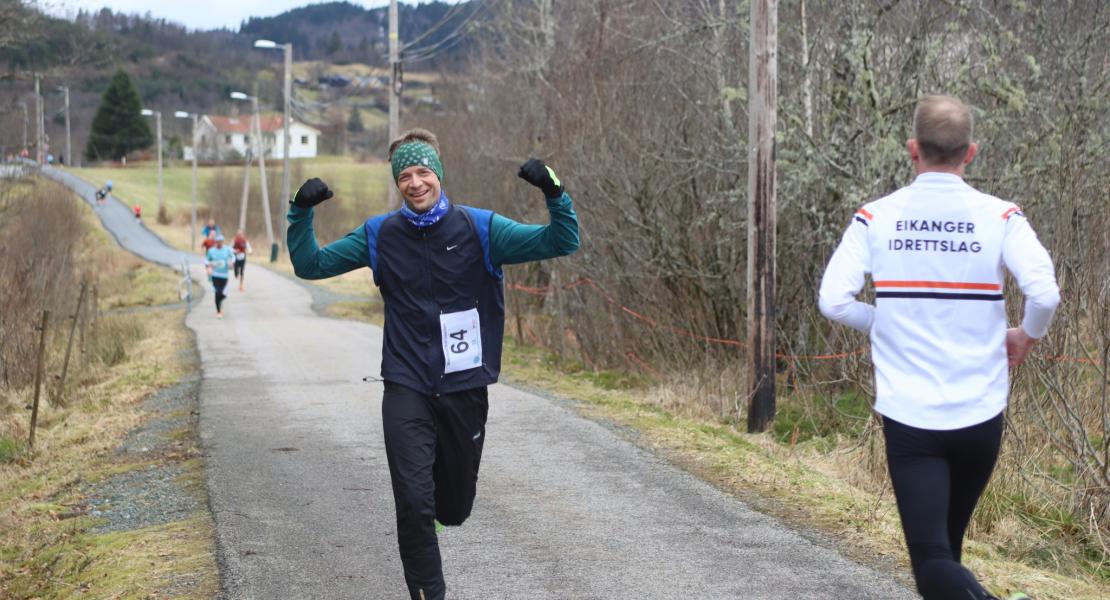 Maratonløper i Maratonkarusellen 2023