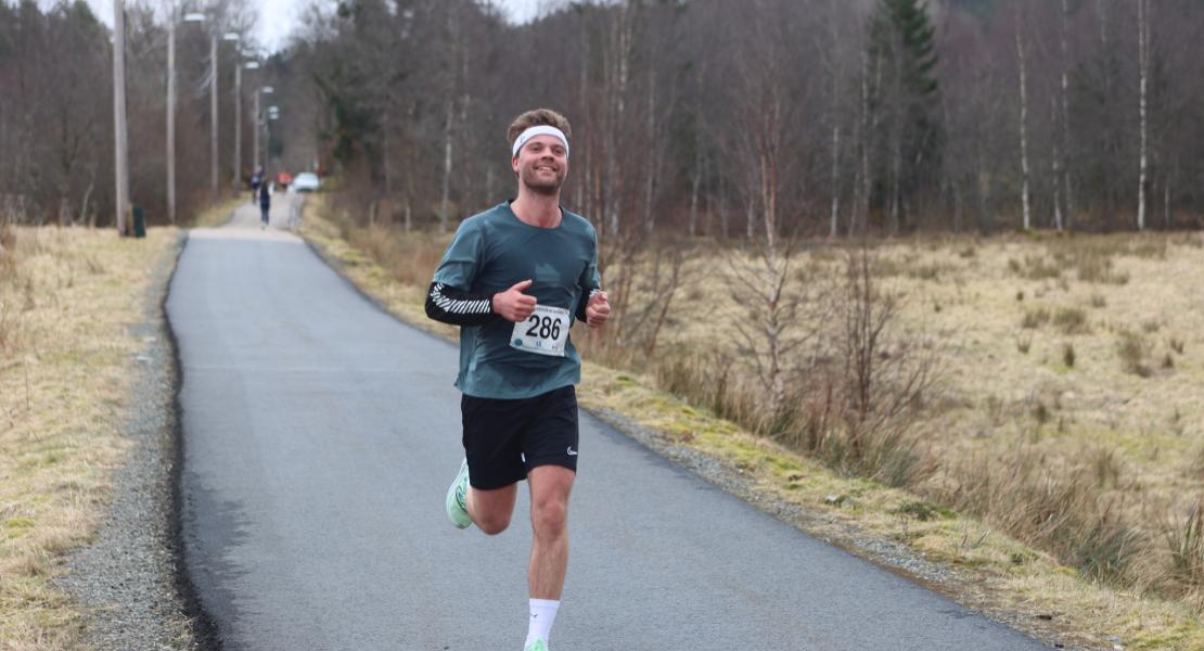 Maratonløper i Maratonkarusellen 2023