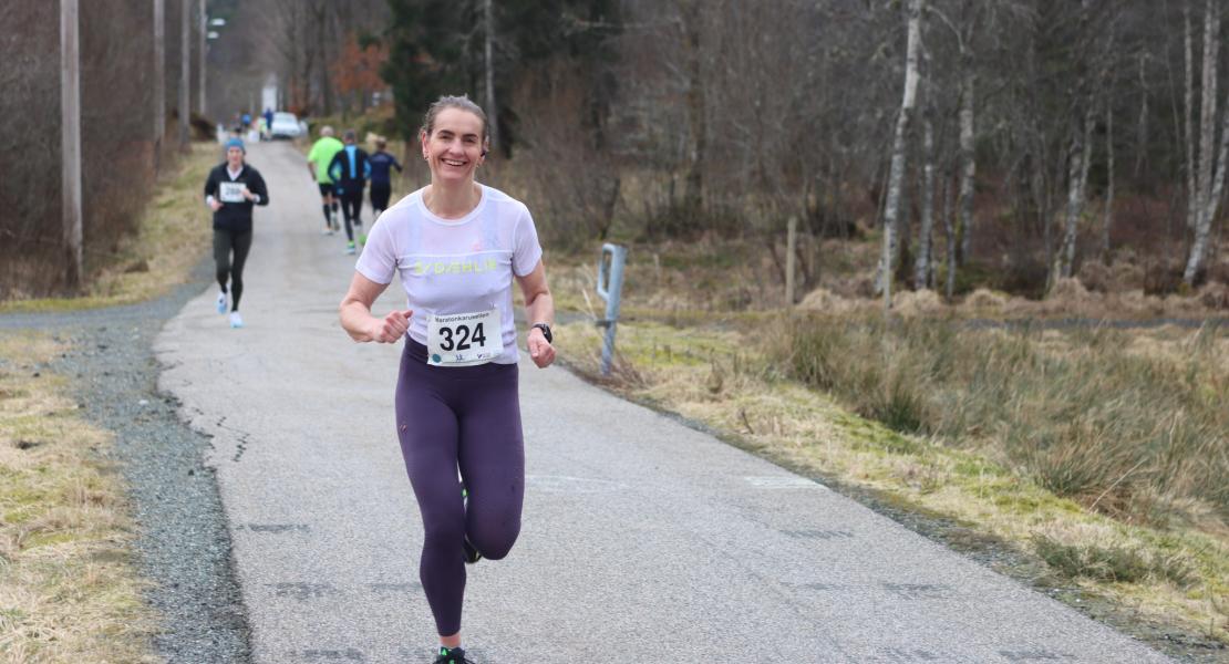 Maratonløper i Maratonkarusellen 2023