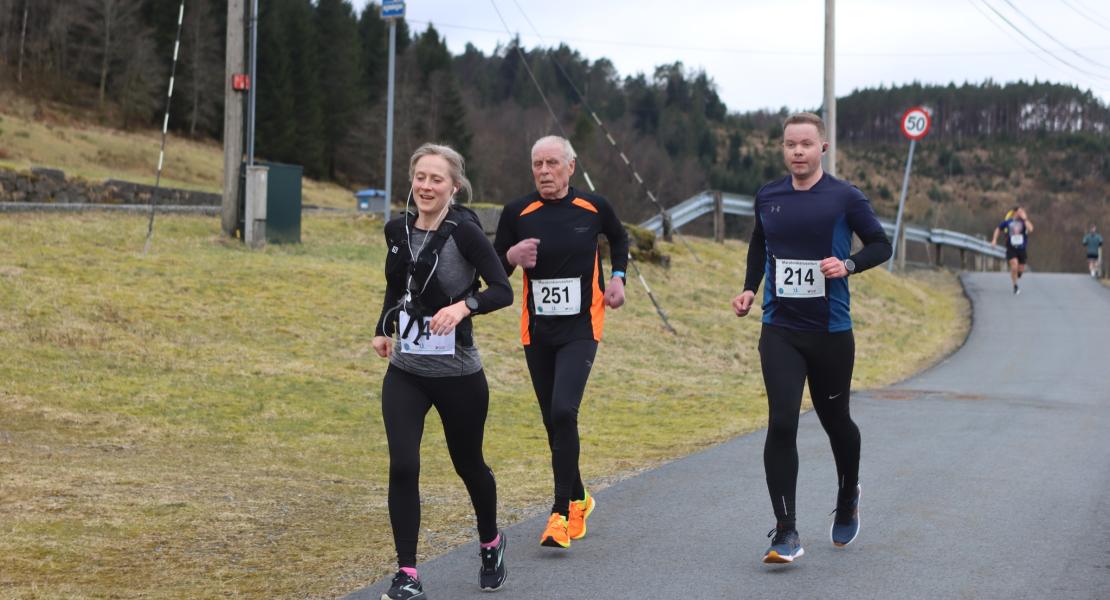 Maratonløper i Maratonkarusellen 2023