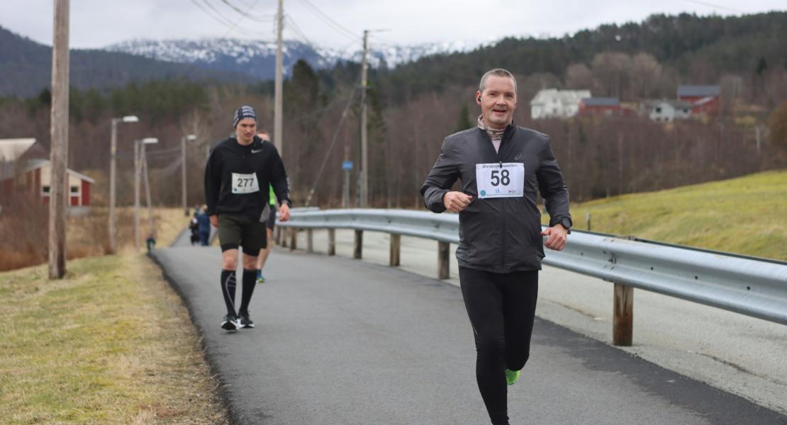 Maratonløper i Maratonkarusellen 2023