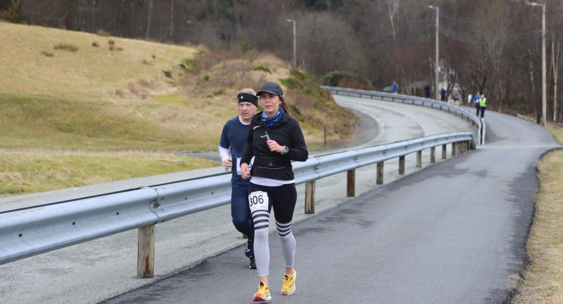 Maratonløper i Maratonkarusellen 2023