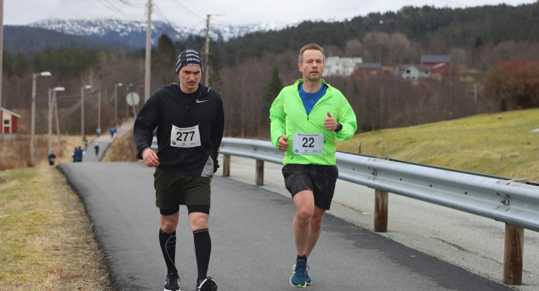 Maratonløper i Maratonkarusellen 2023