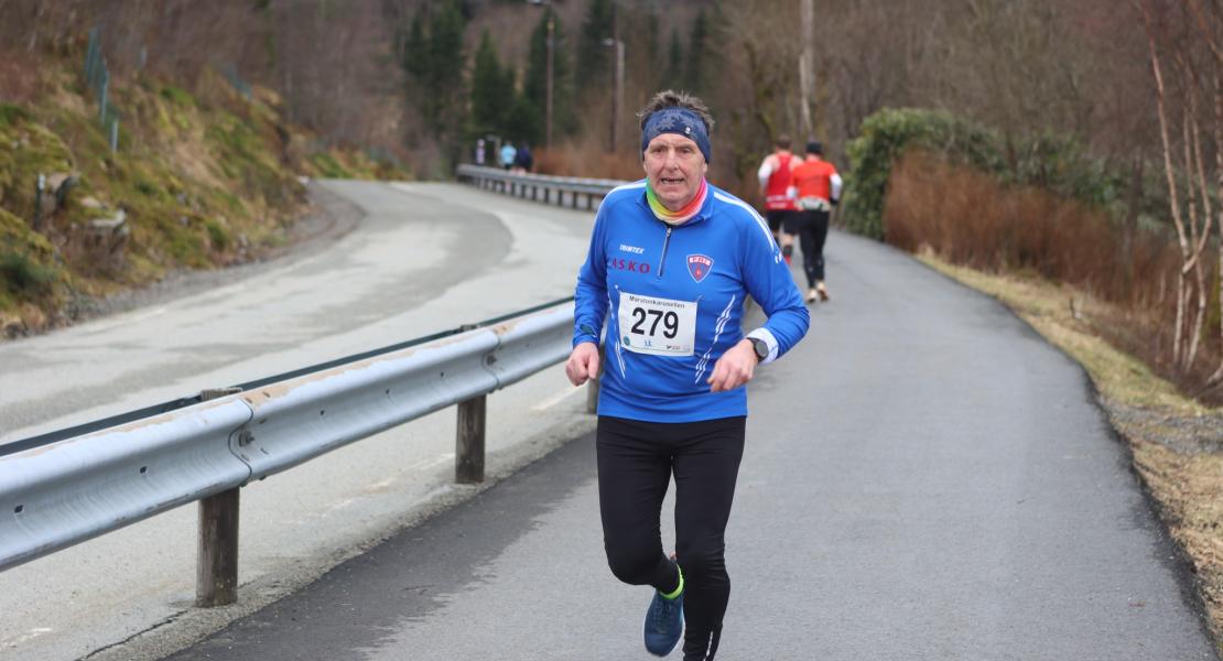 Maratonløper i Maratonkarusellen 2023