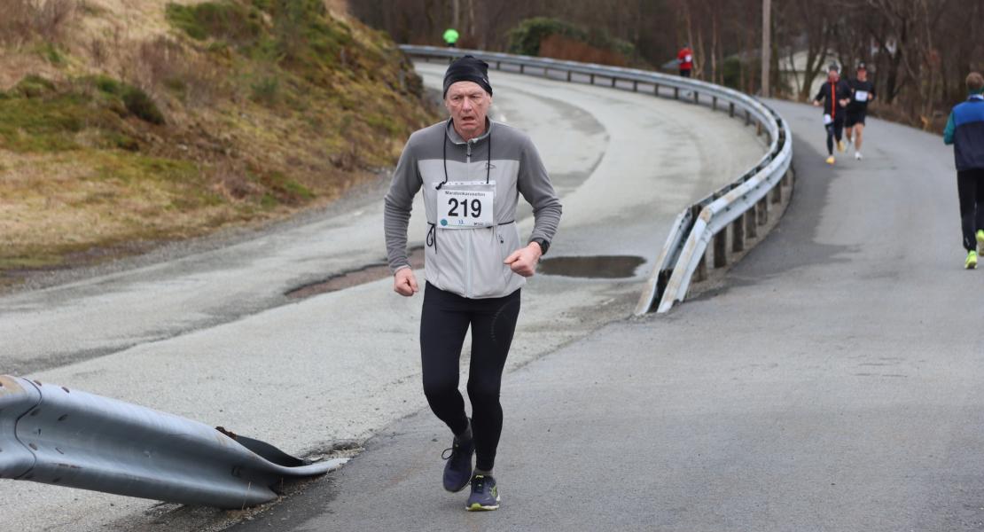 Maratonløper i Maratonkarusellen 2023