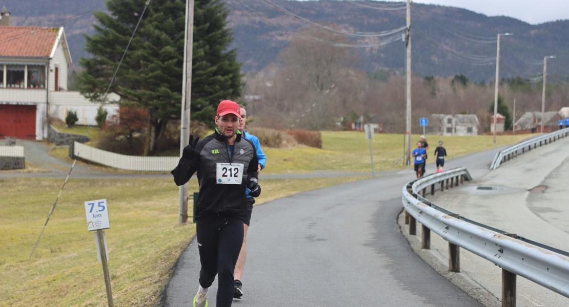 Maratonløper i Maratonkarusellen 2023