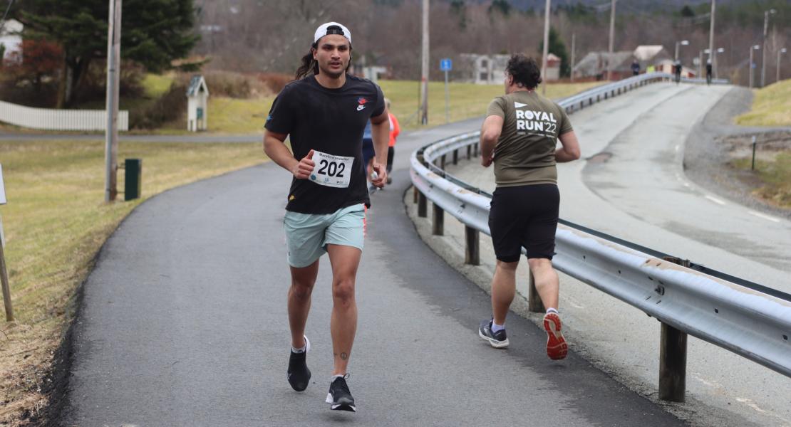 Maratonløper i Maratonkarusellen 2023