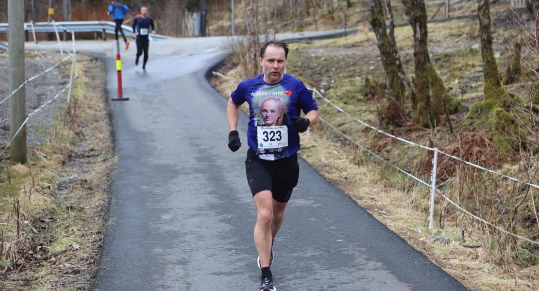 Maratonløper i Maratonkarusellen 2023