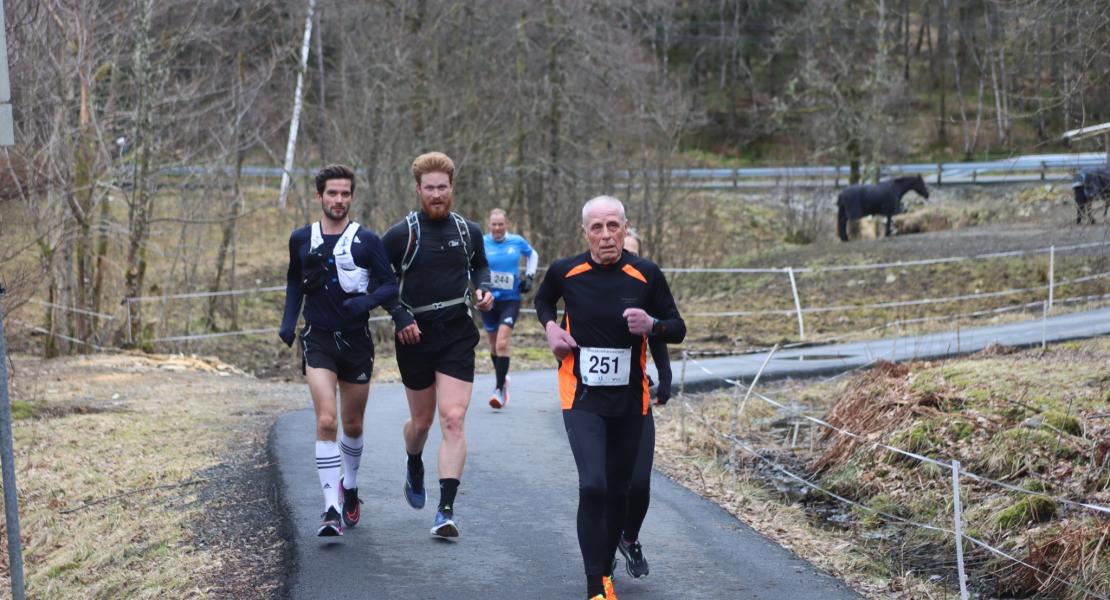 Maratonløper i Maratonkarusellen 2023