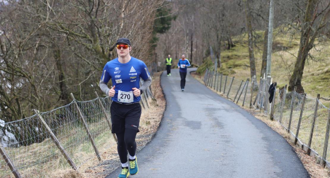 Maratonløper i Maratonkarusellen 2023