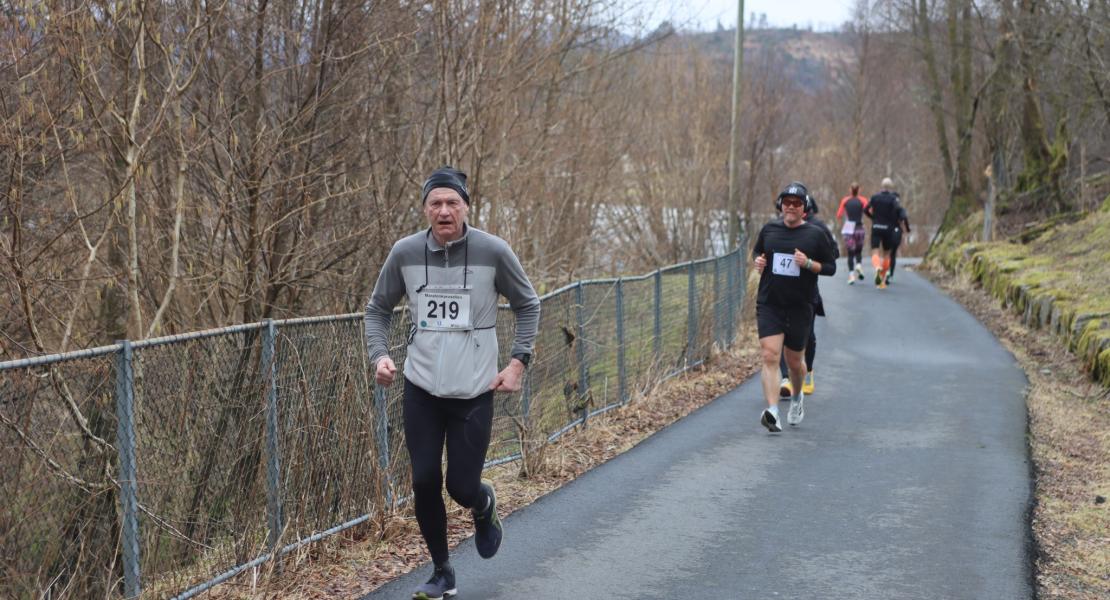 Maratonløper i Maratonkarusellen 2023