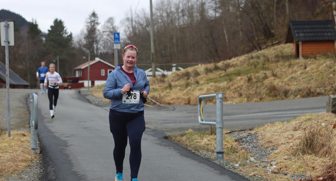 Maratonløper i Maratonkarusellen 2023