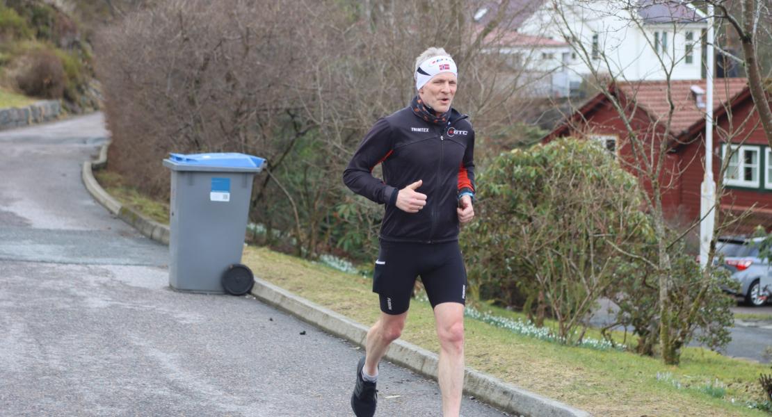 Maratonløper i Maratonkarusellen 2023