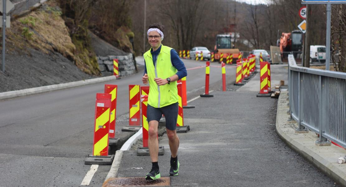 Maratonløper i Maratonkarusellen 2023