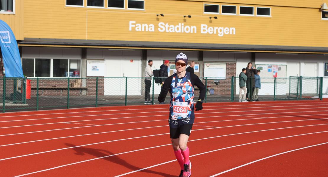 Maratonløper i Maratonkarusellen 2023