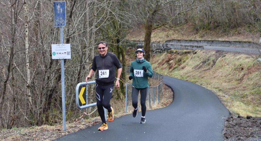 Maratonløper i Maratonkarusellen 2023