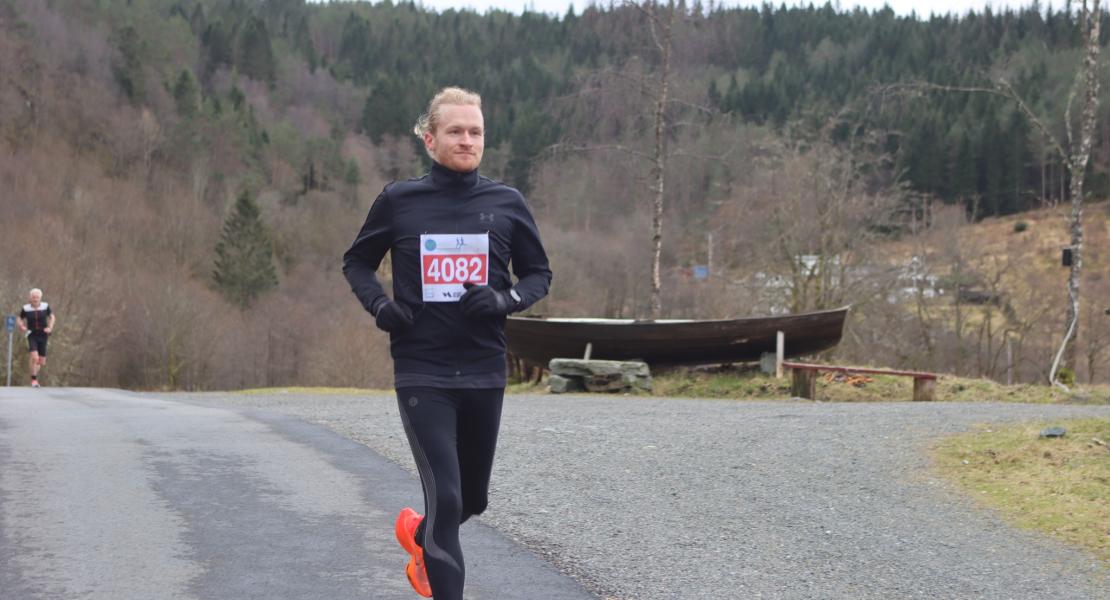 Maratonløper i Maratonkarusellen 2023