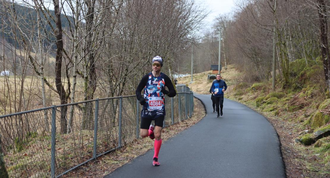 Maratonløper i Maratonkarusellen 2023