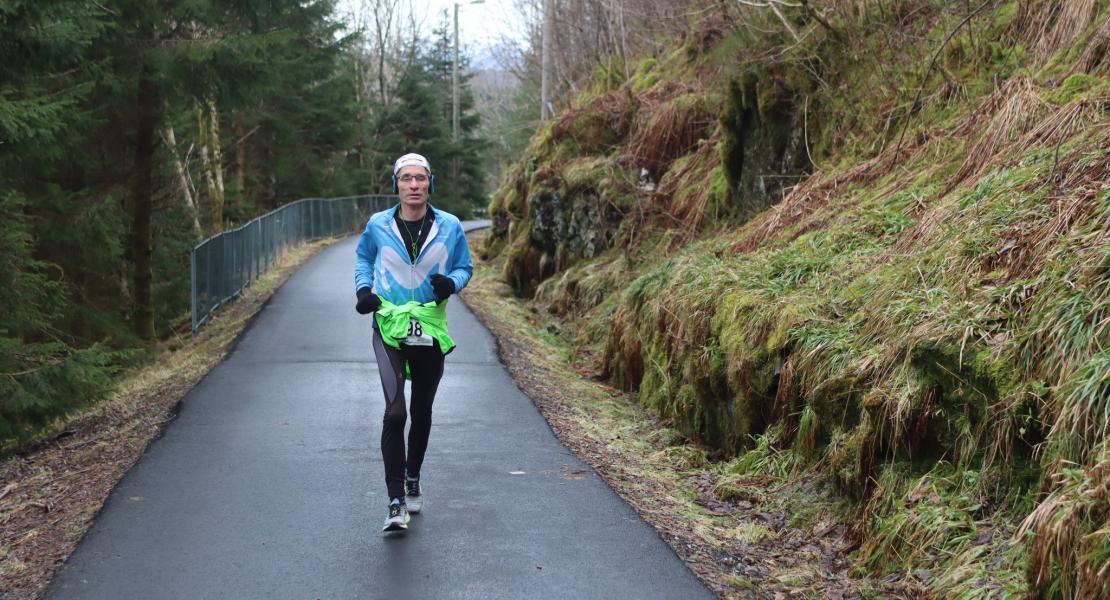 Maratonløper i Maratonkarusellen 2023