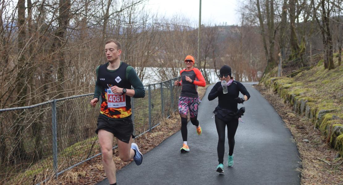 Maratonløper i Maratonkarusellen 2023