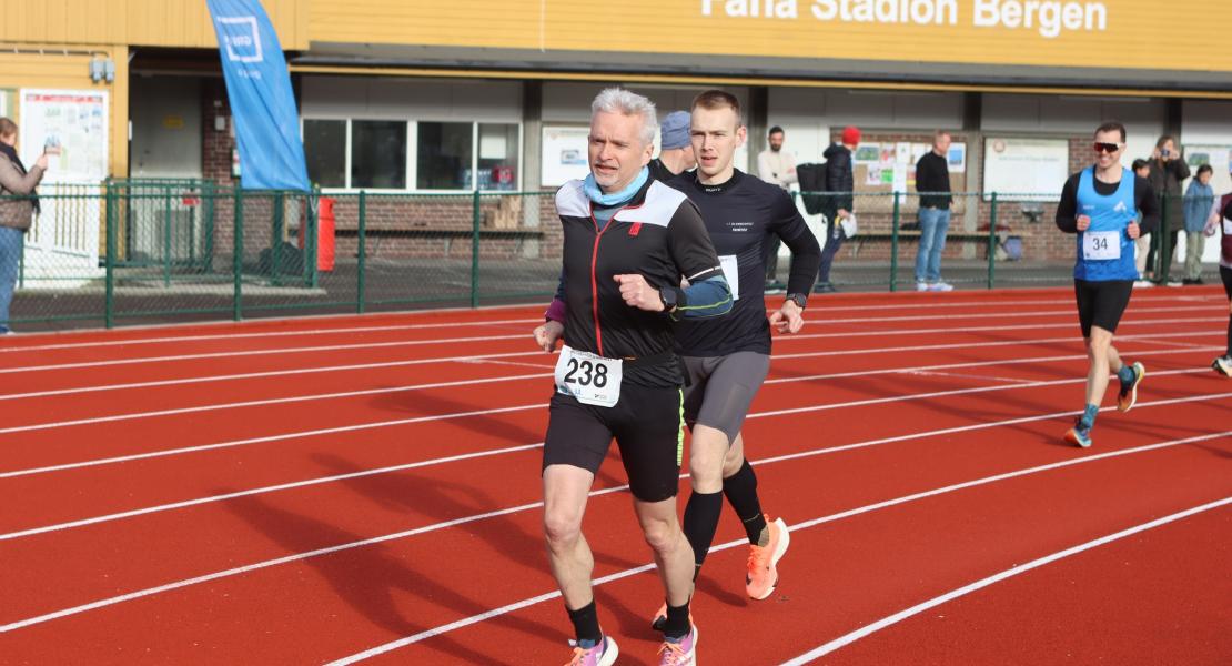 Maratonløper i Maratonkarusellen 2023