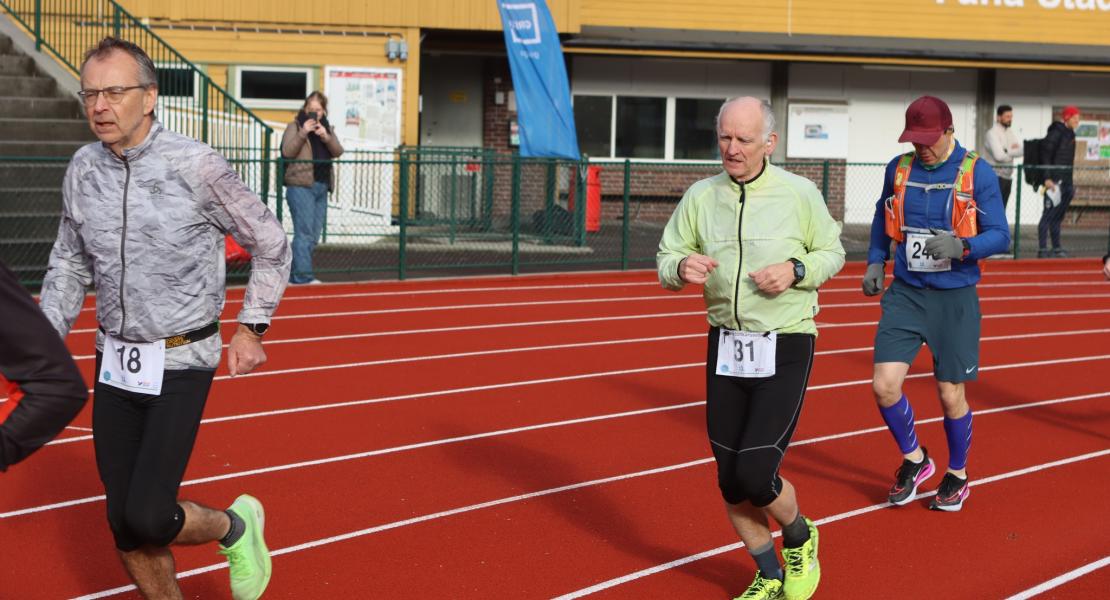 Maratonløper i Maratonkarusellen 2023