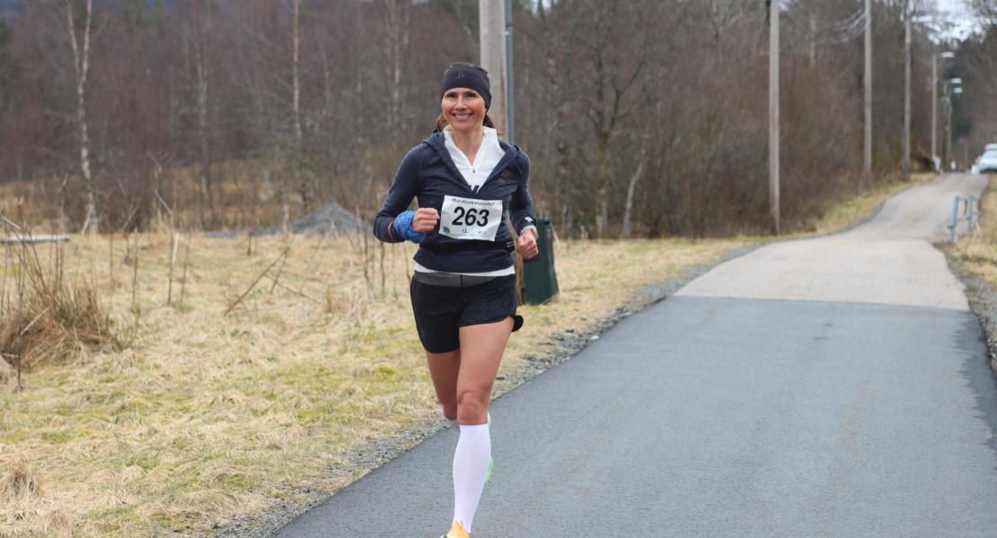 Maratonløper i Maratonkarusellen 2023