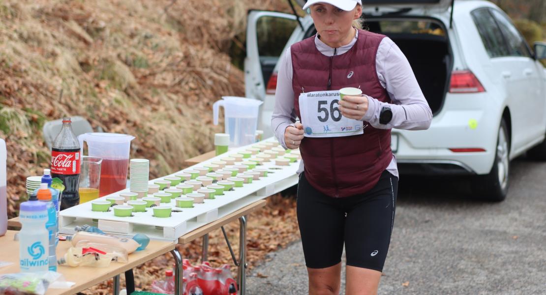 Maratonløper i Maratonkarusellen 2023