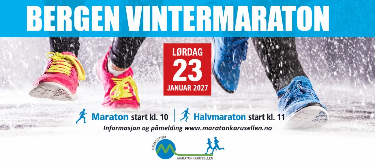 Løp 1 - 2027: Bergen Vintermaraton