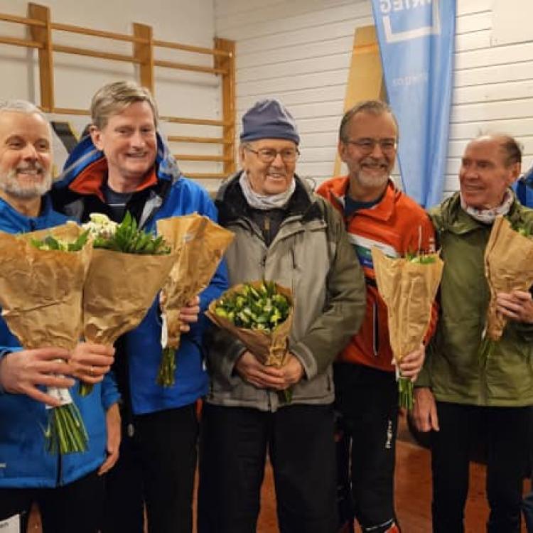 Topp 10 løpere, med flest antall løp i Maratonkarusellen