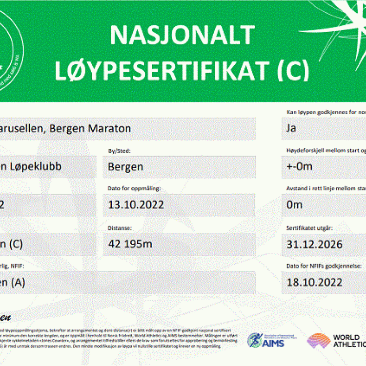 Løypesertifikat