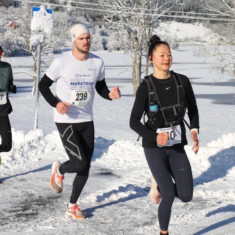 Maratonløper Februar Maraton 2025